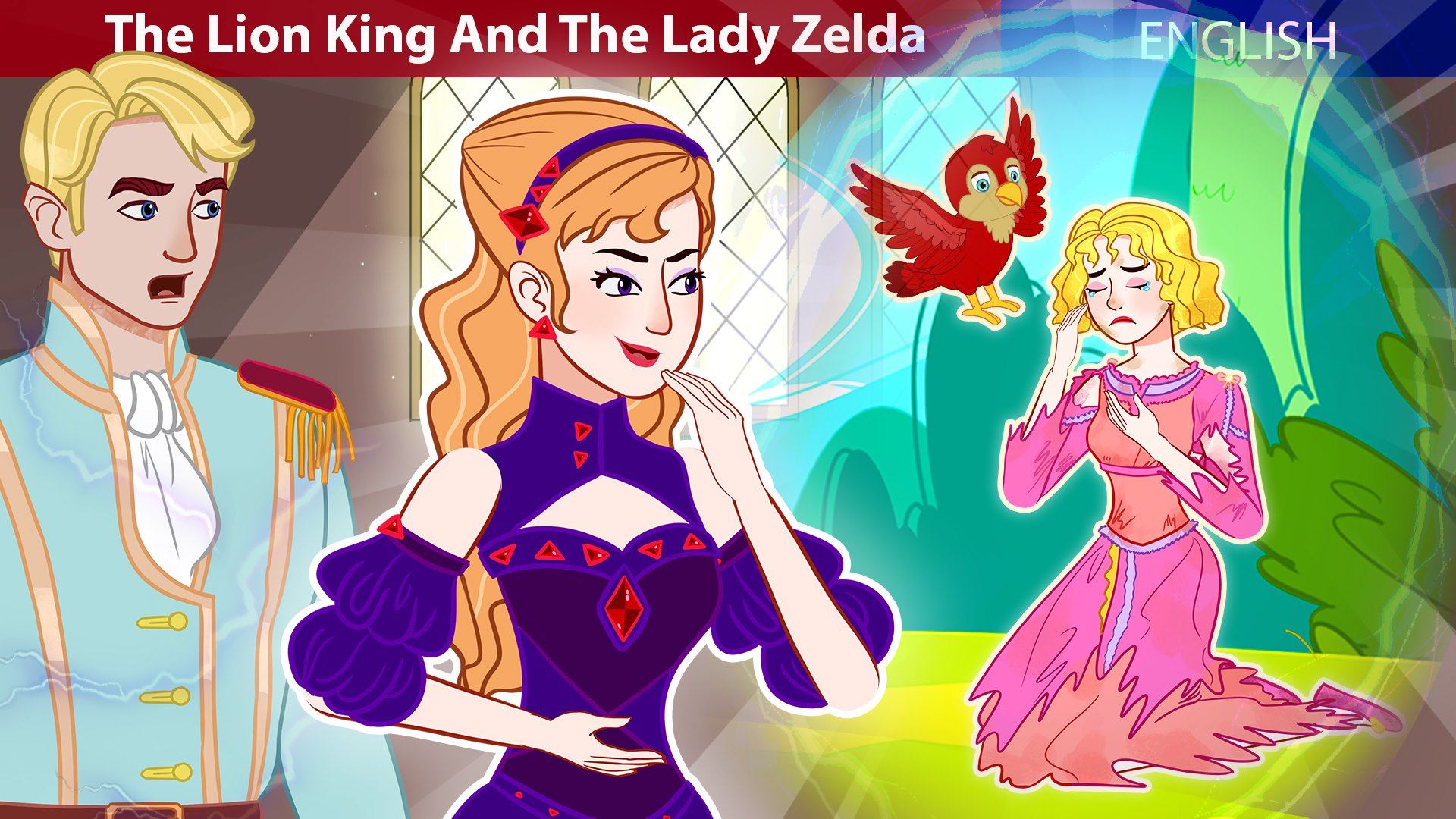 The Lion King And The Lady Zelda | Stories for Teenagers