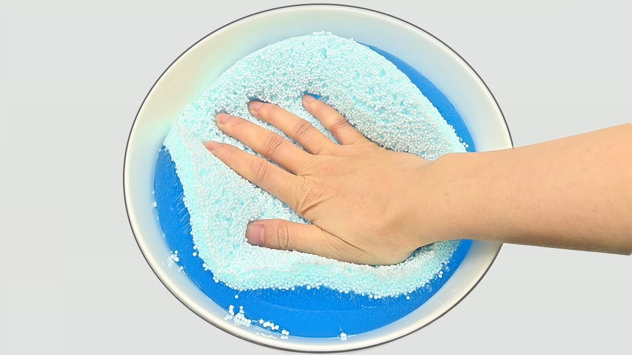 How to make dry foam slime