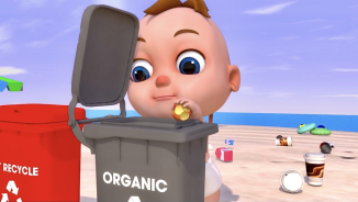 The Little Boy & Story About Recycling Garbage Educational Cartoon For Toddlers