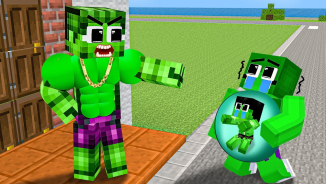 Monster School : Baby Hulk Have a Bad Father - Sad Story - Minecraft Animation